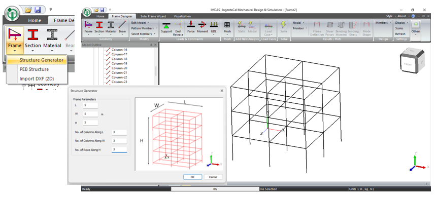Structure Generator Wizard